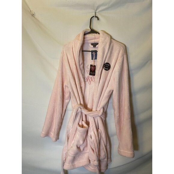 Fabulous Other - * New NWT Fabulous Womens Pink Fluffy Robe Size Large "Be Mine" Valentine